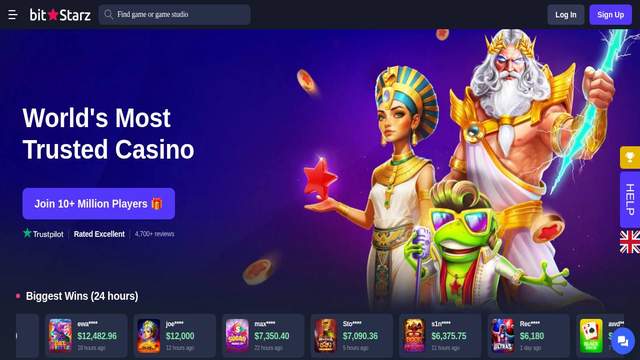 BitStarz casino screenshot